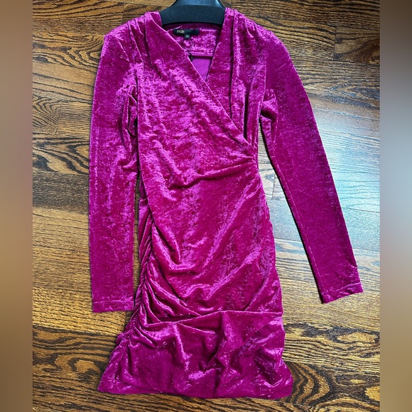 MAJE velvet mini dress size 38 perfect like new condition - Picture 6 of 10